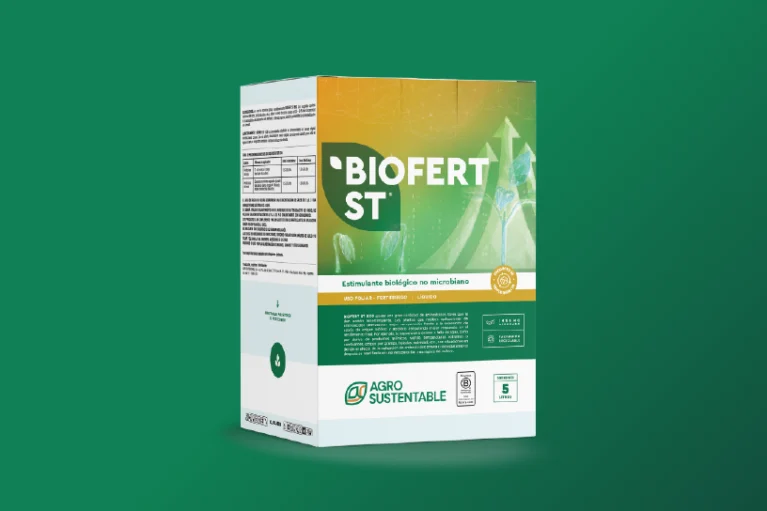 render biofert ST con fondo verde